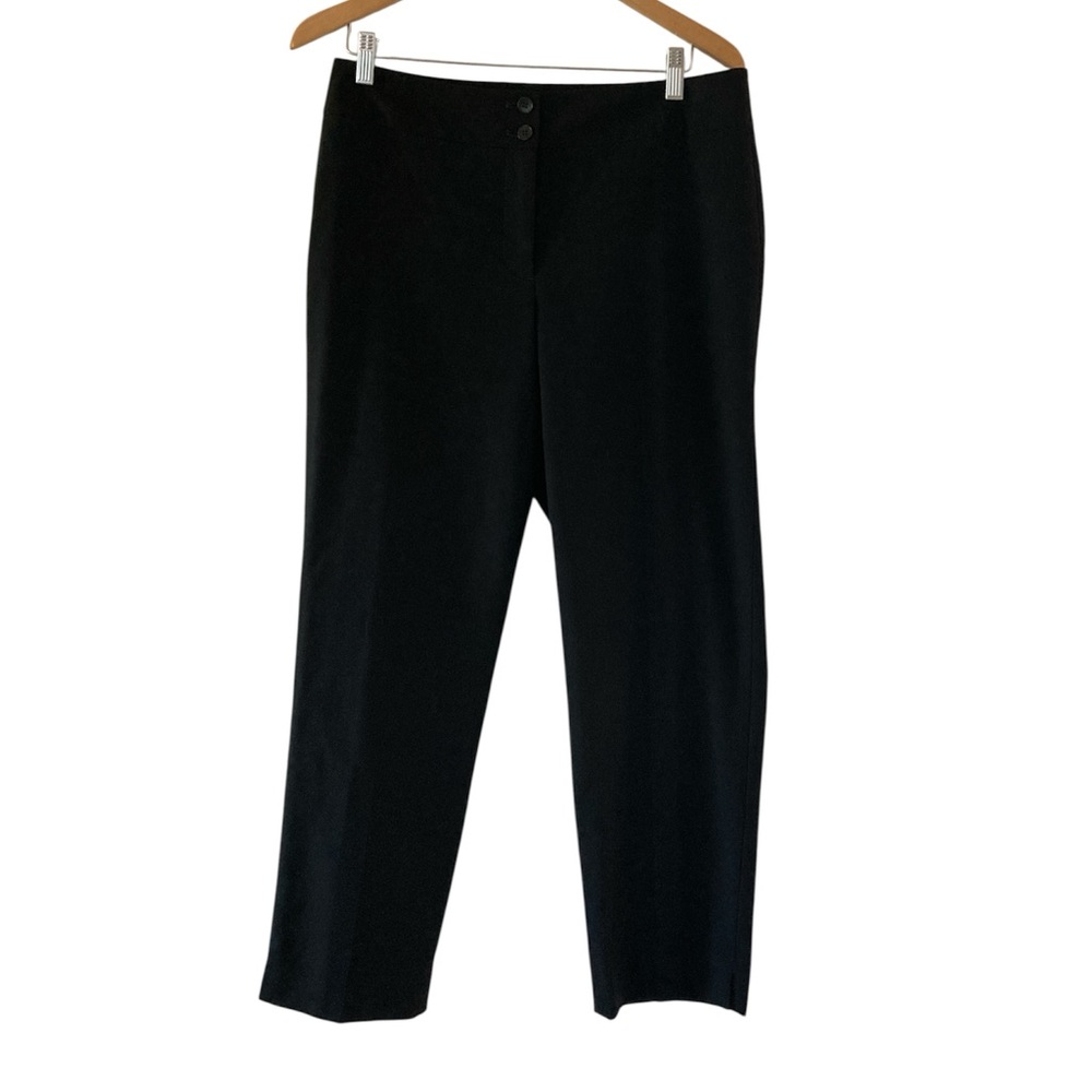 Talbots Black Cropped Heritage Trousers